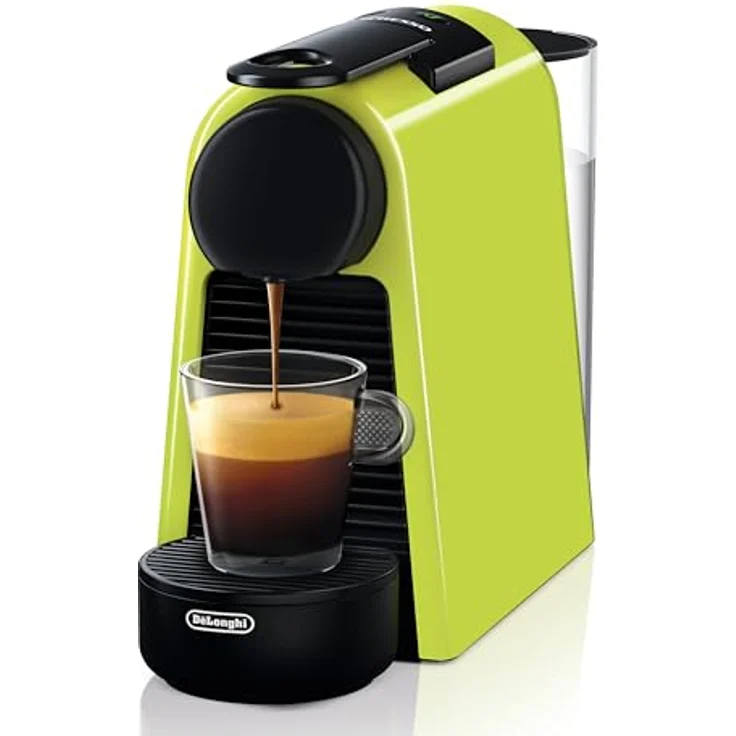 De'Longhi Nespresso Essenza Mini EN 85.L Kaffeekapselmaschine, 19 bar Pumpendruck, Platzsparend, Lime – Bild 2