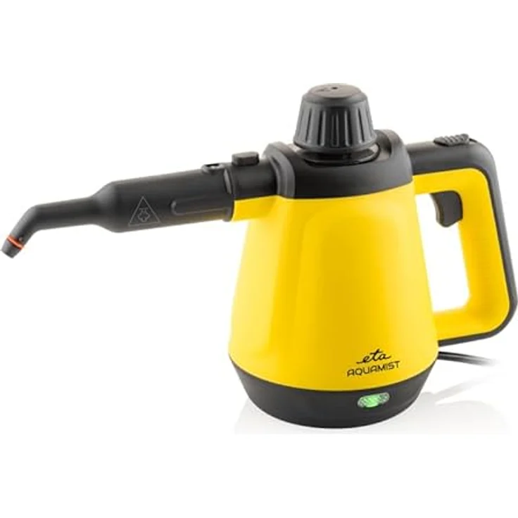 eta Dampfreiniger AQUAMIST, 1200 W, 3 bar Druck, 250 ml Tank, 9-teiliges Zubehör, chemiefreie Reinigung – Bild 2