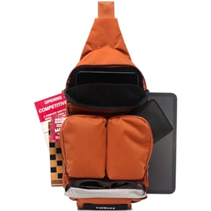 Timbuk2 Commuter Umhängetasche, 39 cm, aus 100% Polyester, orange  – Bild 2