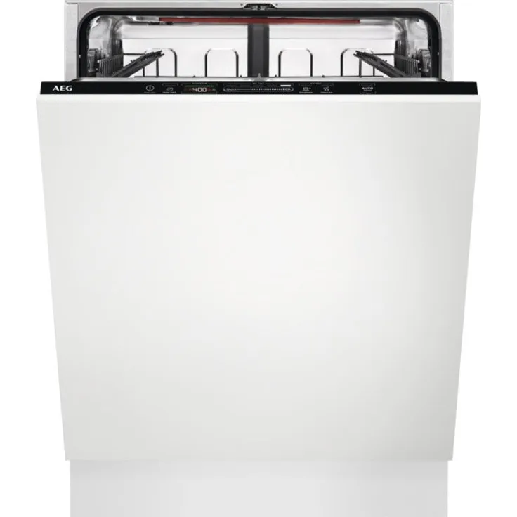 AEG FSK64627P, Vollintegrierbarer Geschirrspüler mit AirDry Technologie, 13 Maßgedecken, XXL-Innenraum, Aqua Control, QuickSelect Steuerung