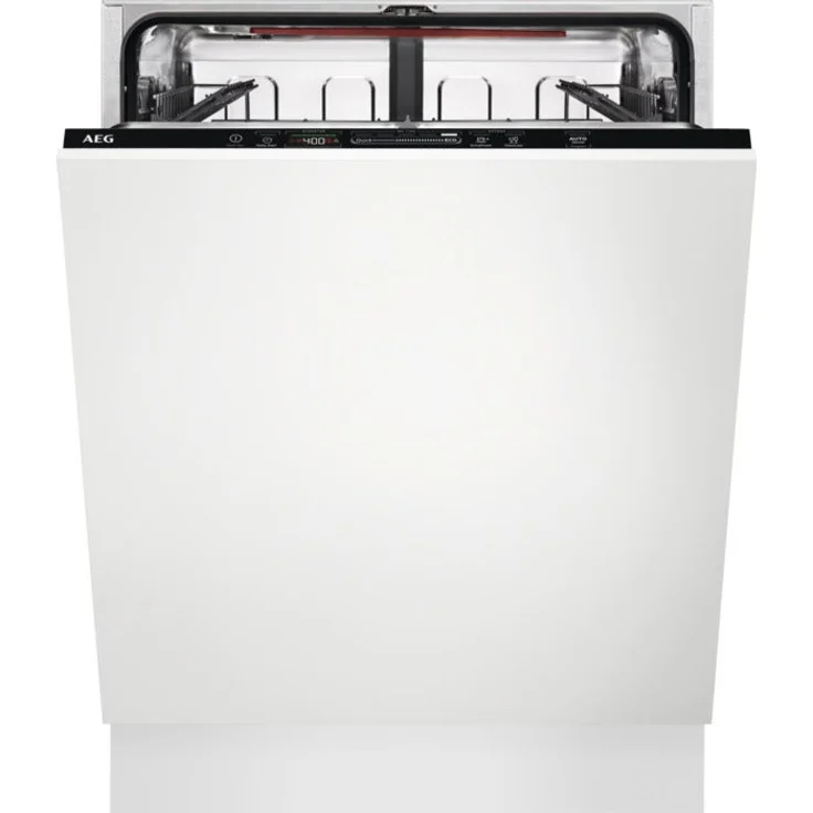 AEG FSK64627P, Vollintegrierbarer Geschirrspüler mit AirDry Technologie, 13 Maßgedecken, XXL-Innenraum, Aqua Control, QuickSelect Steuerung