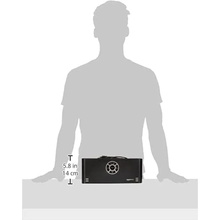AmazonBasics Vakuumierer, 30 cm Naht + 10 Vakuumierbeutel, Schwarz – Bild 6