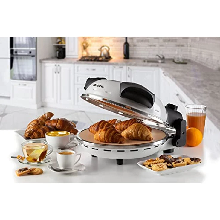 Ariete Elektro-Ofen Mini 918 Weiß 1200 W Pizzabereiter – Bild 6