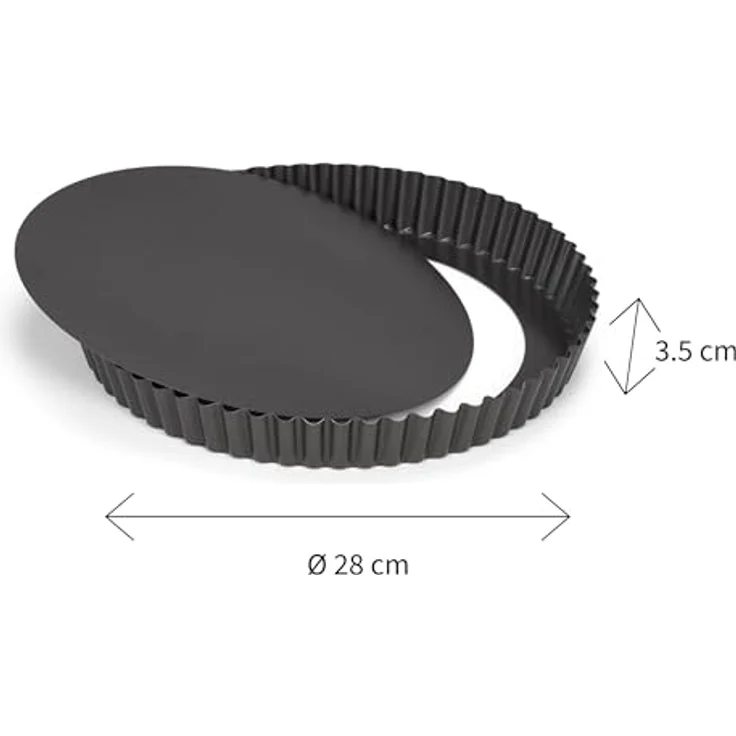 Patisse 2948 Quicheform mit Hebeboden ''Profi'' 28 cm – Bild 5