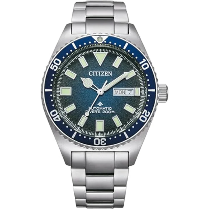 CITIZEN Promaster Marine Herren-Taucheruhr Automatik Stahl/Blau NY0129-58L – Bild 1
