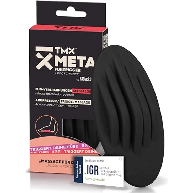 TMX META Fußtrigger, Fußmobilisator zur Linderung von Verspannungen, 100% recyclefähig, maximale Belastbarkeit 500 kg