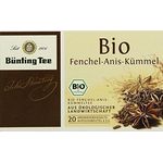 Bünting Tee Bio Fenchel-Anis-Kümmel, 20 Tassenbeutel