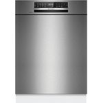 Bosch SMU6ZCS16E Geschirrspüler Serie 6, 60 cm, Edelstahl, mit Home Connect, Vario Schublade, Rackmatic