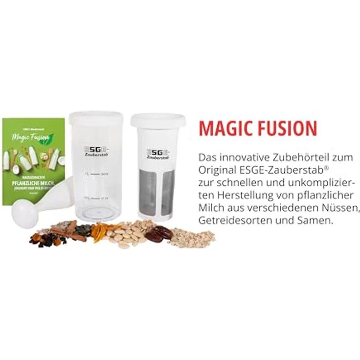 ESGE-Zauberstab Stabmixer ESGE-Zauberstab 9240024 in Creme + Magic Fusion, 120,00 W, Bundel mit viel Zubehör – Bild 4
