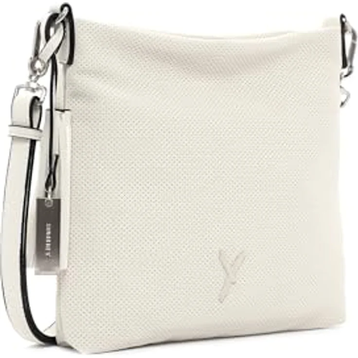 SURI FREY Umhängetasche SFY Romy, für Damen, Feinsynthetik, Lasercut-Optik, Quaste, schwarz – Bild 3