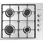 Gasherd Arebos Edelstahl 4 Flammen 58 cm