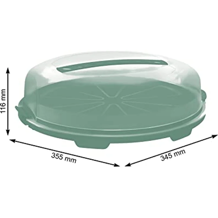 ROTHO Tortenglocke FRESH mit Tragegriff, schweizer Markenqualität, spülmaschinenfest – Bild 3