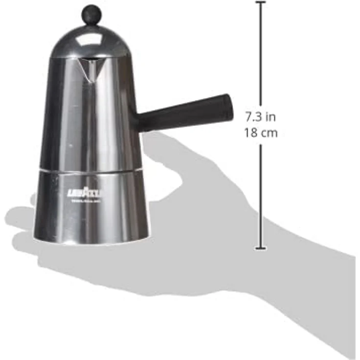Lavazza Carmencita Espressokocher aus Aluminium, 1/2/3/6 Tassen (3 Tassen) – Bild 5