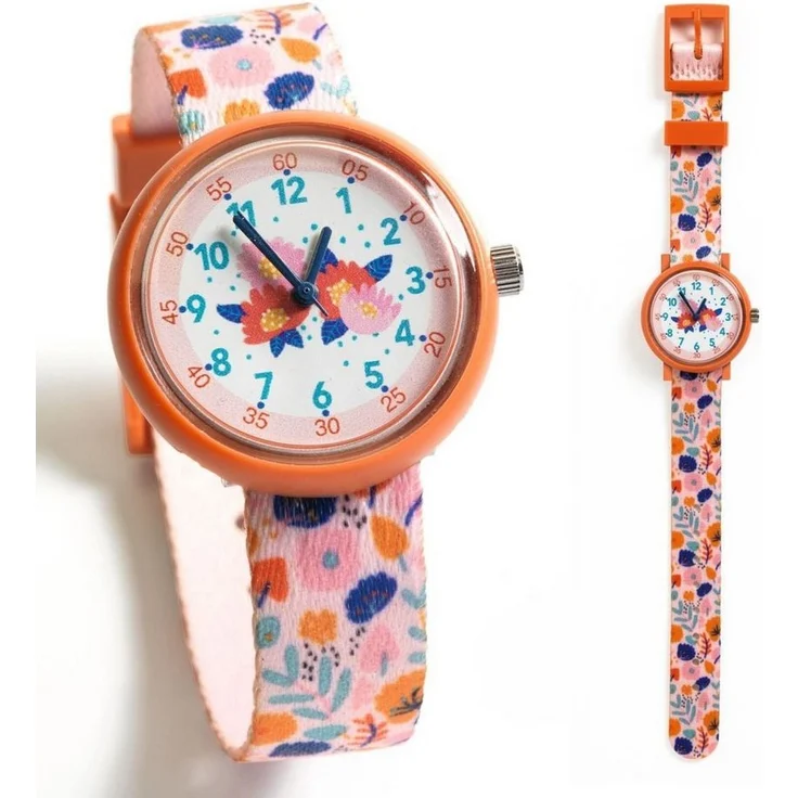 DJECO Quarzuhr Kinder Armbanduhr in buntem Design - Preisvergleich – Bild 1