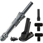 Genius Invictus ONE 3.0e Handstaubsauger 11-TLG. – kabellos, beutellos, Akkustaubsauger. Ultra leicht, für Haus und Auto, leise, aufladbar, Bodenstaubsauger