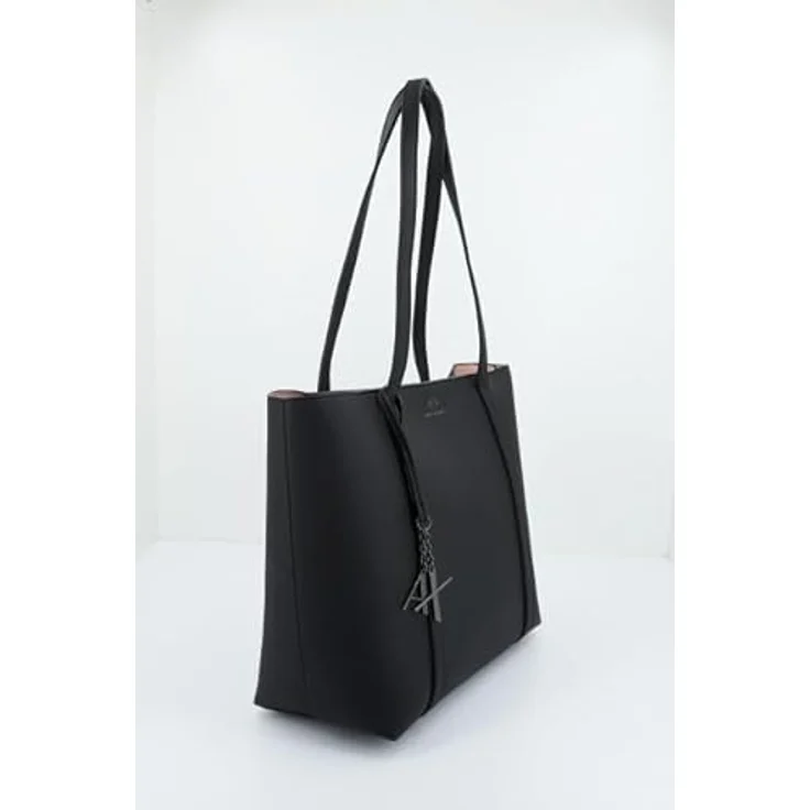 Armani Exchange Silvye Shopper Tasche, 33 cm, schwarz, 100% Polyester, 29.5 cm x 16 cm x 33 cm – Bild 6