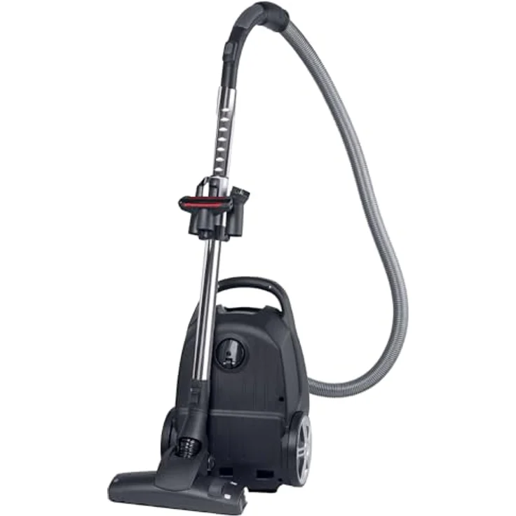 Fakir Black Vac Power TS 790 Boden-Staubsauger mit Beutel I Leiser Staubsauger mit Hochleistungsmotor & HEPA 14 Filter I 12m Aktionsradius I 800 Watt – Bild 4