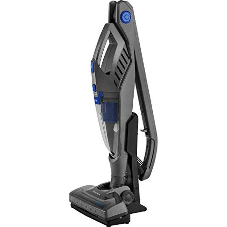 ProfiCare PC-BS 3035 A 2 in 1 Hand-und Bodenstaubsauger, praktische Ladestation inkl. Zubehörhalterung, leistungsstarker 14,8 V Lithium Ionen Akku, Turbo Rotation, HEPA-Filter, anthrazit-blau – Bild 5