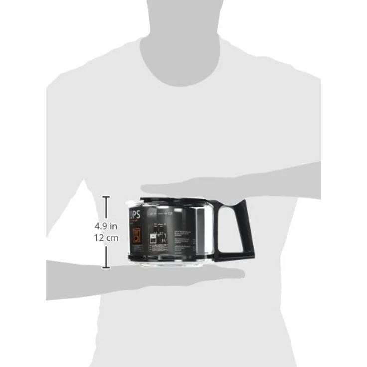 Krups XB900601 Kaffeekanne, schwarz – Bild 5
