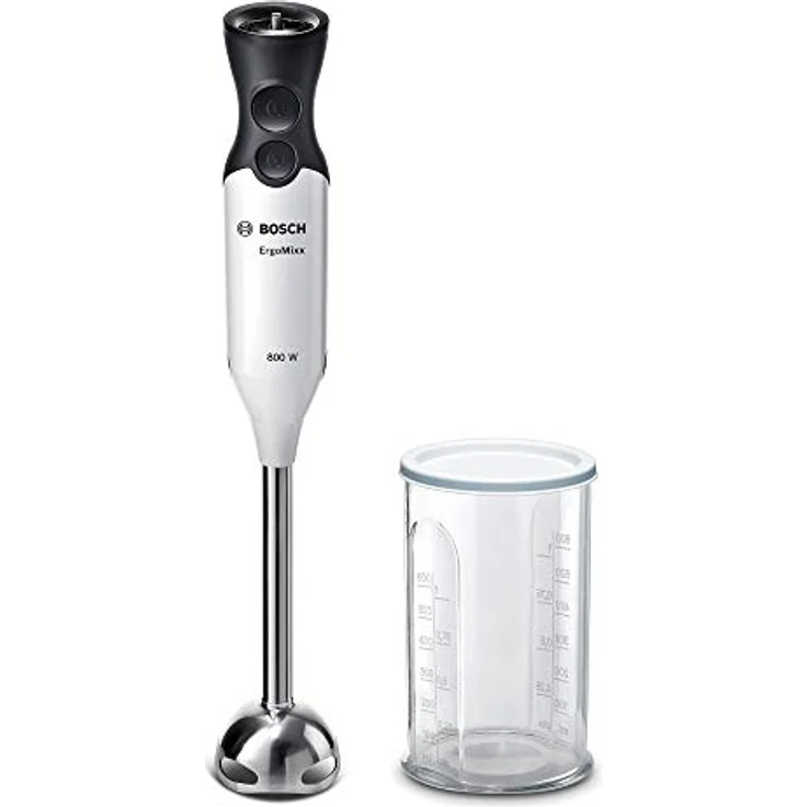 Bosch ErgoMixx Handmixer, 800 W, Edelstahl, 12 Geschwindigkeiten – Bild 2