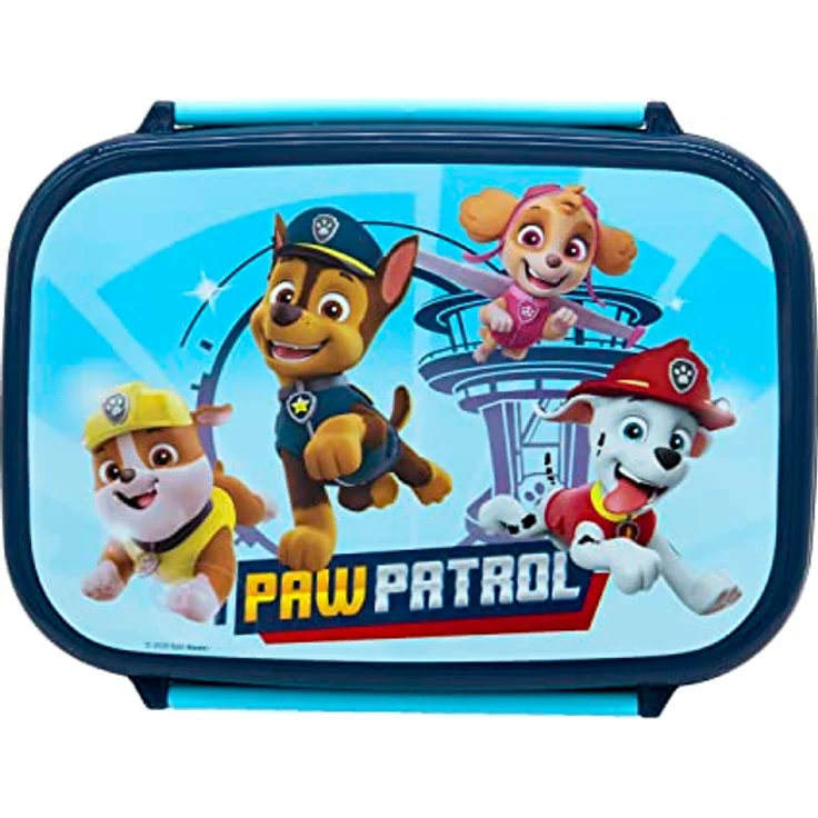 Paw Patrol Chase Marshall Sky Rubble Brotdose Lunchbox mit Einsatz – Bild 3