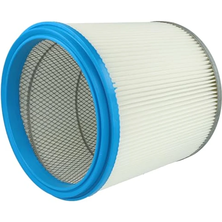 vhbw 4X Faltenfilter für Starmix HG 8, SRP2HG8, HG 61 DW, HG 7, HG 6 - Staubsauger Patronenfilter, Blau Silber Weiß, auswaschbar und optimale Saugleistung – Bild 3
