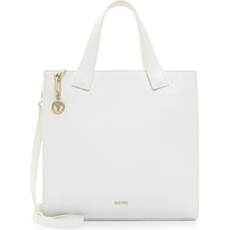 SURI FREY Shopper SFY Gwenny, eleganter Damenshopper in Echtleder-Optik, mit Reißverschluss und verstellbarem Umhängeriemen, schwarz – Bild 1