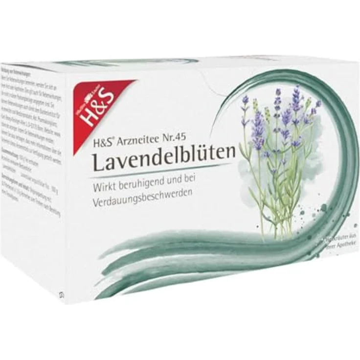H&S Lavendelblüten Filterbeutel, 20x1 g, beruhigend und unterstützend bei Verdauungsbeschwerden – Bild 2