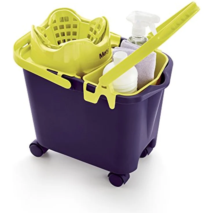 Mery 0335.09 - Putzeimer, geeignet für alle Wischmop, Sortierte Farbe – Bild 3