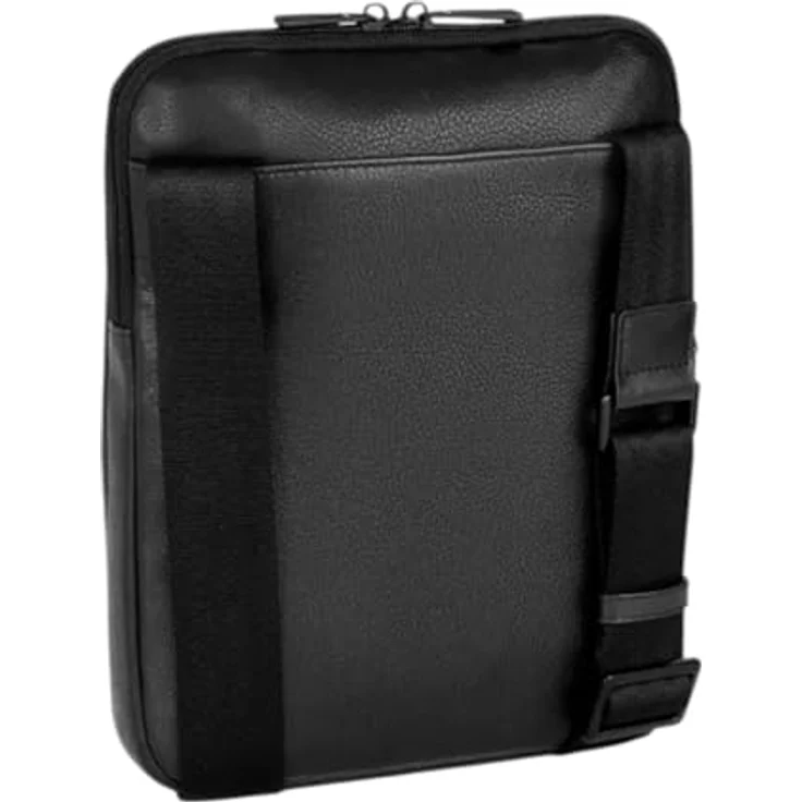 Porsche Design Roadster Umhängetasche, 21 cm, 100% Leder, schwarz – Bild 2