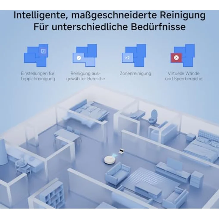 Xiaomi Robot Vacuum S40C, Staubsauger-Roboter mit smarten Funktionen und innovativer Navigation – Bild 7