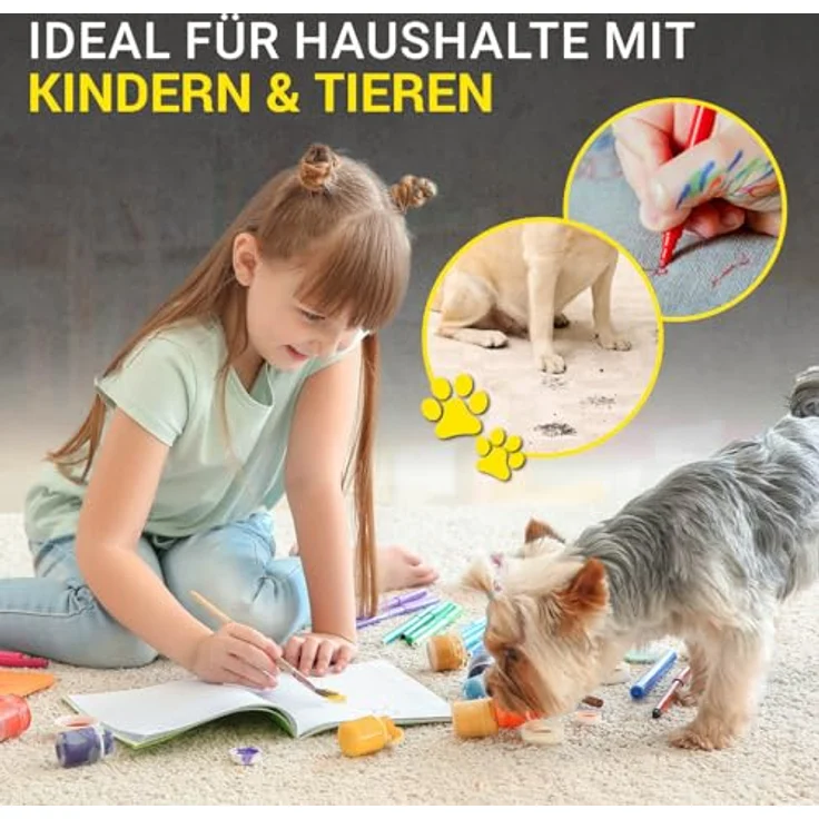 N8WERK Waschsauger Portable Clean | 400 Watt Motor, inkl. Reinigungsmittel, kompakt und leistungsstark, Frisch- und Schmutzwassertank – Bild 4