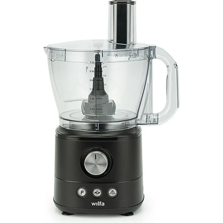 wilfa Zerkleinerer Essentials Foodprocessor, 3l Fassungsvermögen, abnehmbare Schüssel – Bild 1