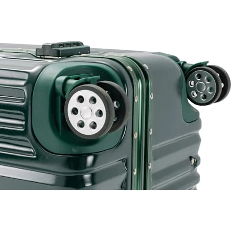 Travelhouse Hartschalen-Trolley London Sports Trunk, 4 Rollen, TSA Zahlenschloss Alu-Rahmen Schnappverschluss Polycarbonat-Hartschale, Sportgepäck-Koffer XL, blau – Bild 9