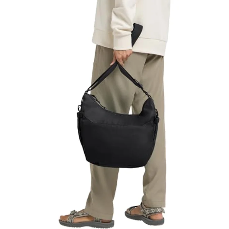 Jack Wolfskin Umhängetasche PARAISO, 10 L Fassungsvermögen, CROSSRIP 300D RE Material, blau – Bild 6