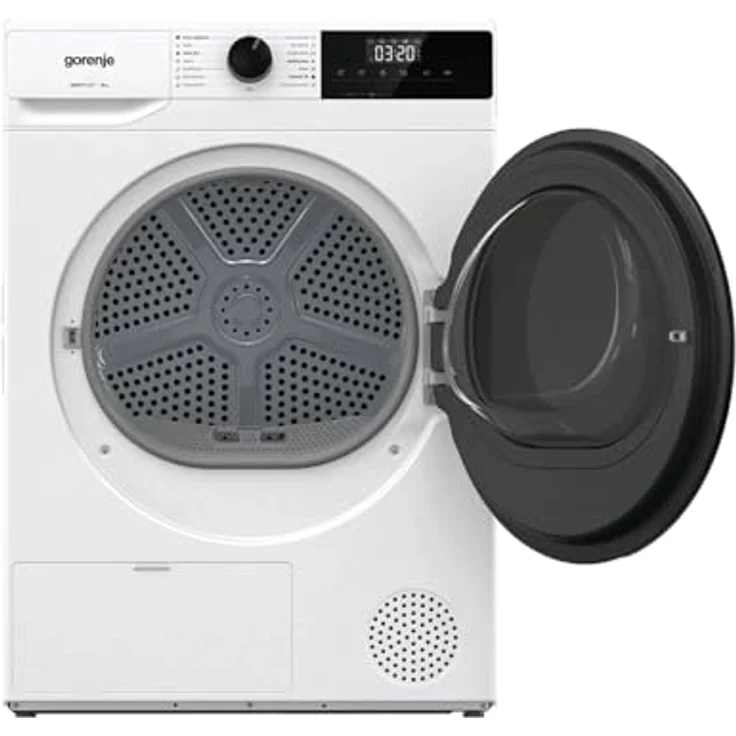 Gorenje DHNA93/DE Trockner/Kondensation mit Wärmepumpe 9KG TwinAir/Feuchtesensor/Zeitverzögerung/Lieblingsprogramme/LED Display/EEK: A+++ – Bild 5