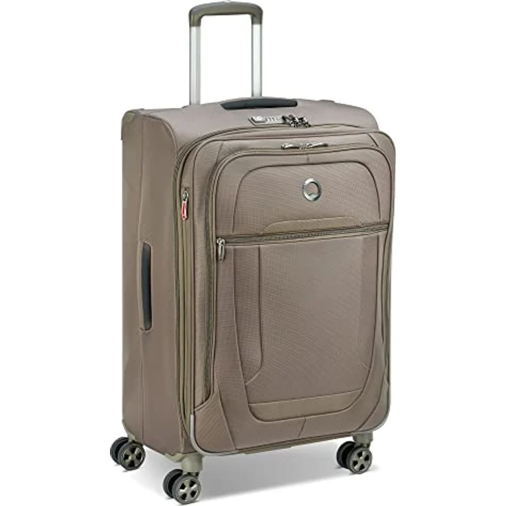 DELSEY PARIS - HELIUM DLX - Großer erweiterbarer Weichschalenkoffer - 71x45x33 cm - 84 Liter - L - Moka – Bild 2