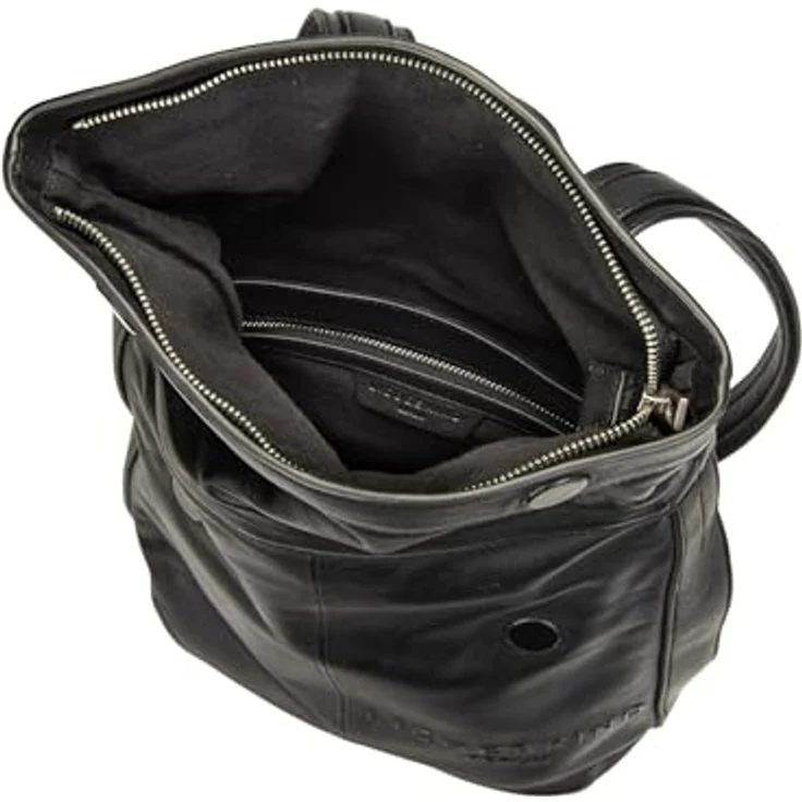 Liebeskind Elvira City Rucksack M, 36 cm aus 100% Leder, schwarz – Bild 4