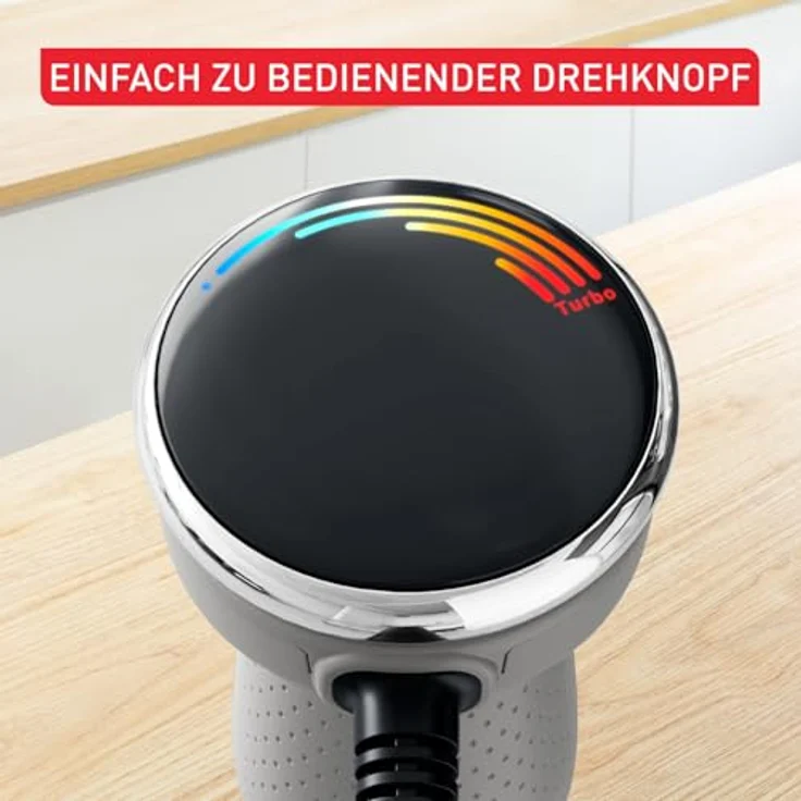 Tefal Stabmixer HB67MB Quickchef+ 3-in-1 XL, 1000 W, Silence-Modus, Schwarz – Bild 7