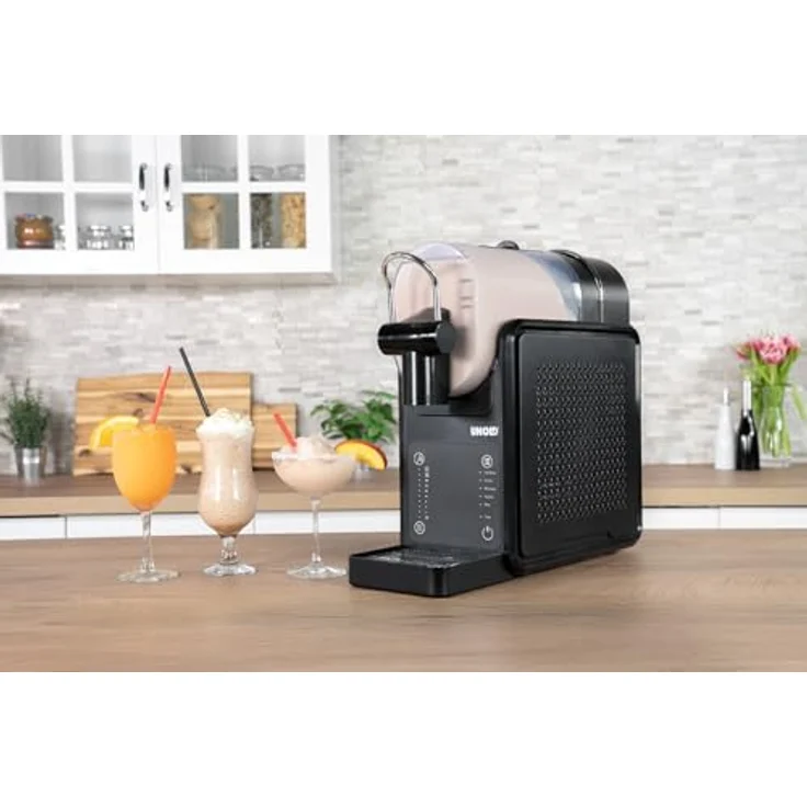 Unold 48949 Slush-Eismaschine STELLA 2,5L mit Kompressor – Slushie Maker für Frozen Drinks, Cocktails & Milkshakes, 5 Programme, leise Kühlung, Touchdisplay, spülmaschinengeeignet, Schwarz – Bild 3