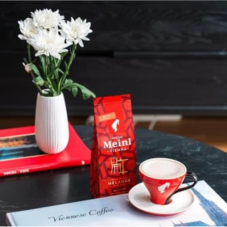 Julius Meinl Vienna Melange Kaffeebohnen, 100% Arabica, 1000 g, für Vollautomaten, ausgewogenes Aroma – Bild 3