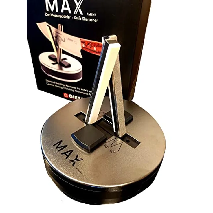Giesser Messerschärfer MAX | Diamant- und Keramikbeschichtung | Einfach & Elegant
