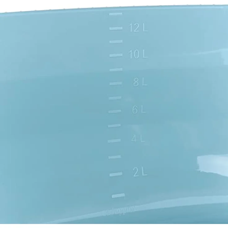 keeeper Universal-Schüssel mit Ausguss, Eckig, 13 l, 38 x 38 cm, Björk, Nordic Blue – Bild 4