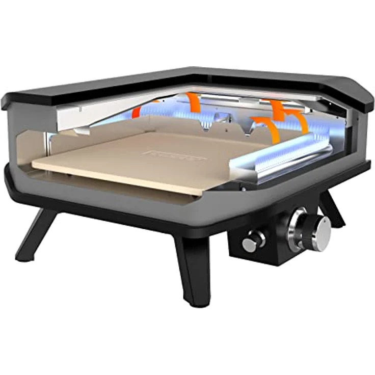 Cozze Pizzaofen Gas 13 Zoll, Pizzastein und Thermometer, 30 Mbar, 5.0 kW – Bild 6