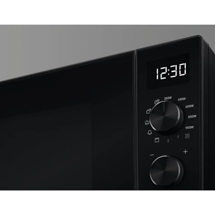 AEG Mikrowelle freistehend / MFB252DB / Grillfunktion / 25 L/Auftau-Funktion / 900 W/LED-Beleuchtung/Schwarz – Bild 3