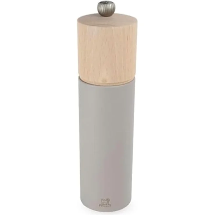 PEUGEOT Salzmühle Boreal Z 21 cm, klassisches Zirlion-Mahlwerk, PEFC-zertifiziertes Buchenholz, Farbe Kieselgrau – Bild 1