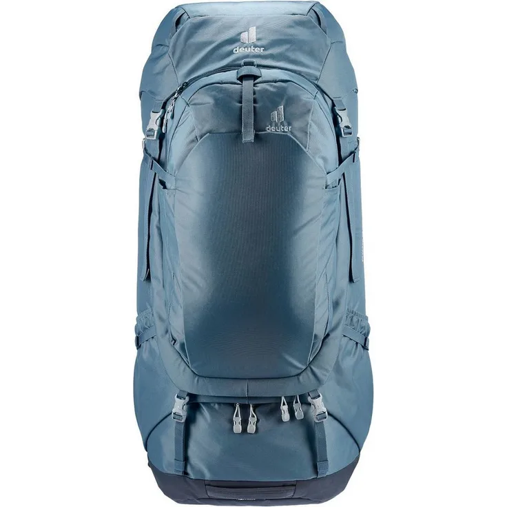 deuter Trolley Trekkingrucksack Voyager 65+10, optimaler Tragekomfort, recyceltes Material