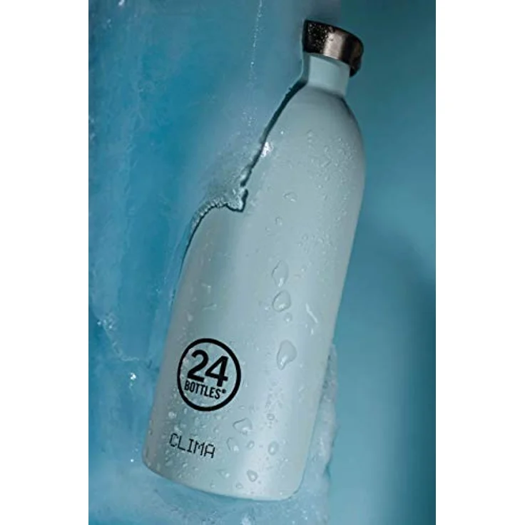 24Bottles Clima Flasche - 330ml/500ml/850ml Thermosflasche mit 100% Versiegeltem Deckel (12 Stunden Heiße Getränke 24 Stunden Kalt), ökologische Edelstahlflaschen – Bild 4