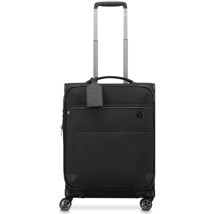 Roncato UNO Soft 3.0 Kabinen-Trolley 55x40x20/25 cm, erweiterbar, wasserabweisend, schwarz, 40 L, 2.85 kg – Bild 2