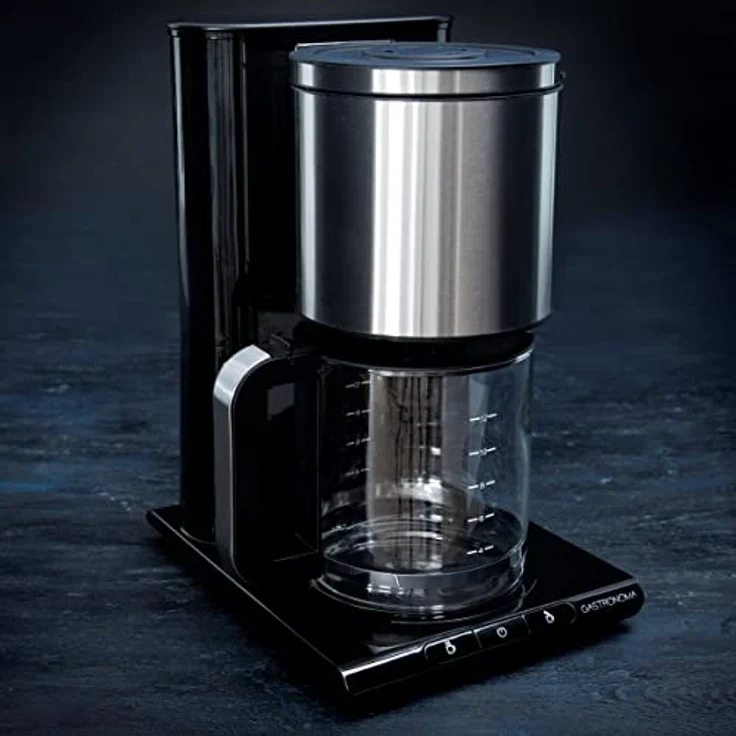 Gastronoma 18100003 - Koffiezetapparaat 1.5L, zwart/roestvrij staal, Filterkaffeemaschine, Schwarz – Bild 11